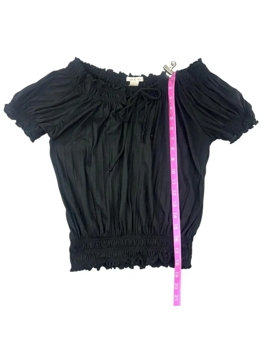 Off the Shoulder Smocked Top - Picture 8 of 8